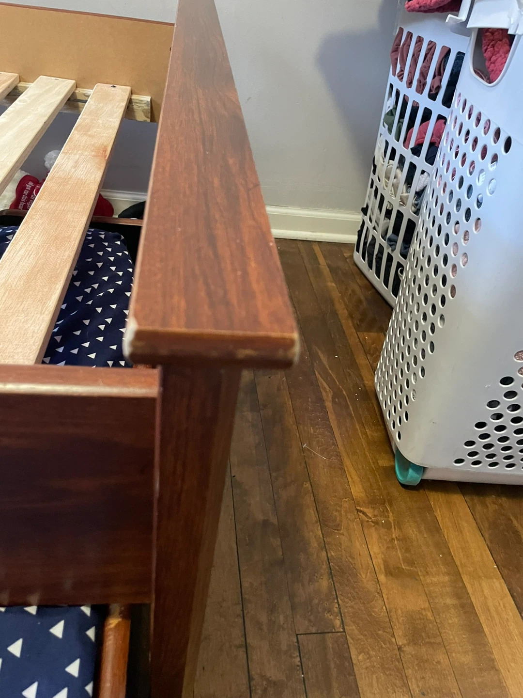 Wooden Bed Trundle Twin Size - photo 4