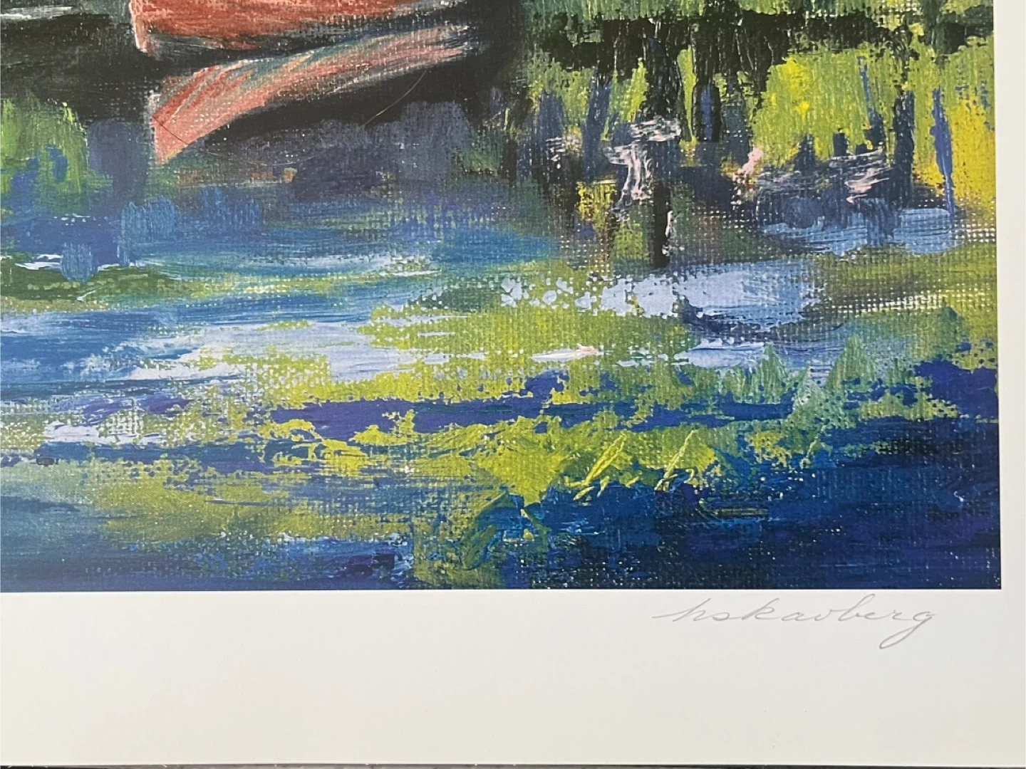 Art-Art Print-“Silent Waters” by local artist Hazel Scavberg - photo 5