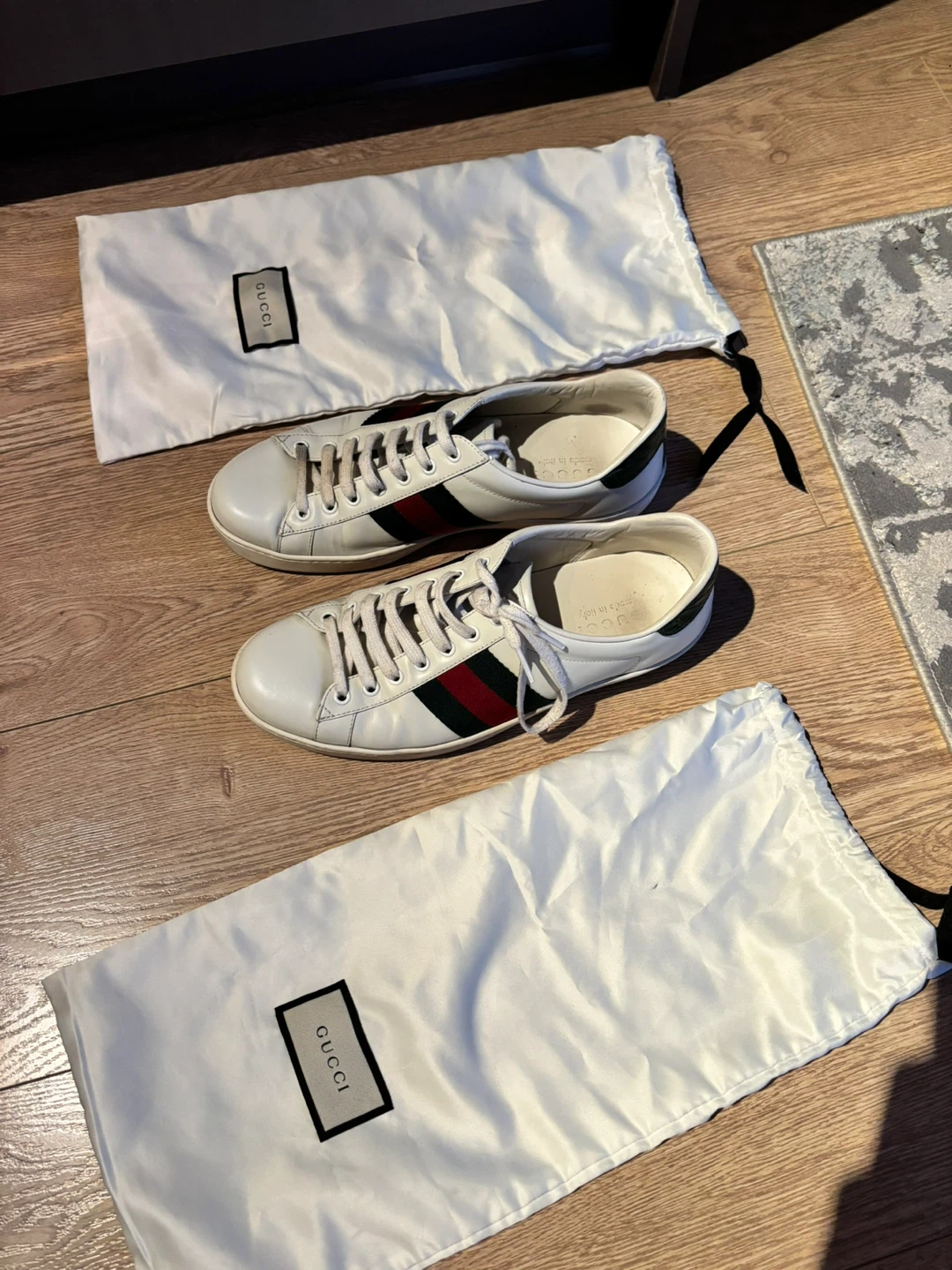 Gucci Ace Sneakers - White size 9