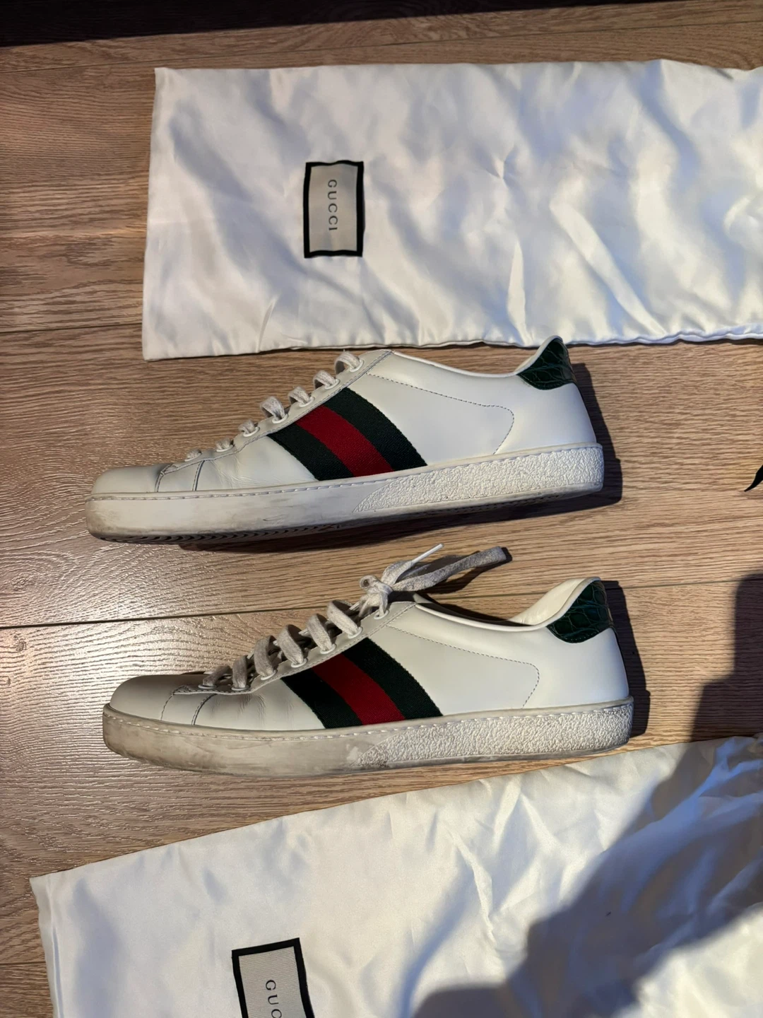 Gucci Ace Sneakers - White size 9 - photo 2