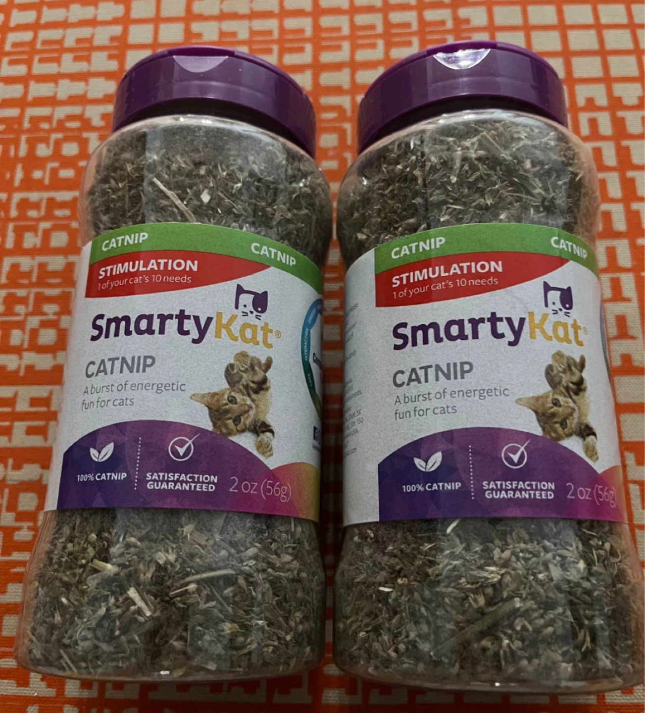SmartyKat Catnip 2x 2oz (56g) Jars