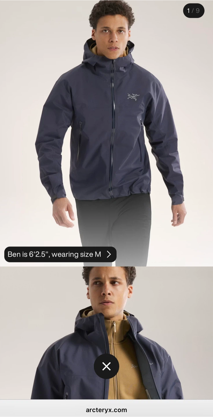 Arc'teryx Beta Jacket Men's - photo 2