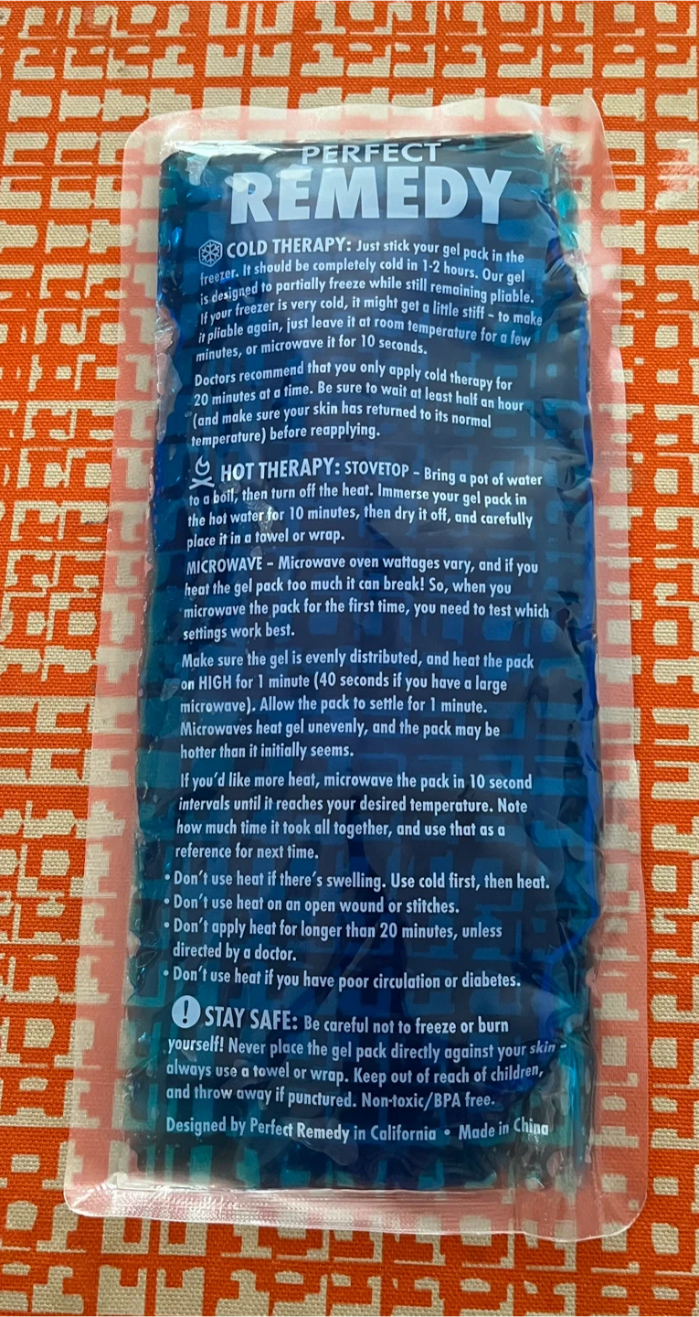 Perfect Remedy Cold/Hot Therapy Gel Pack