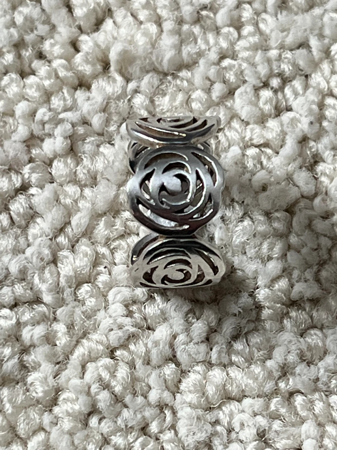 Tous Silver Rose Ring - photo 2