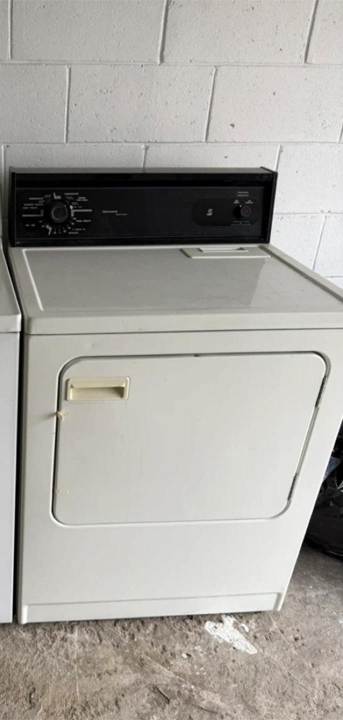 White Kenmore Electric Dryer - photo 2