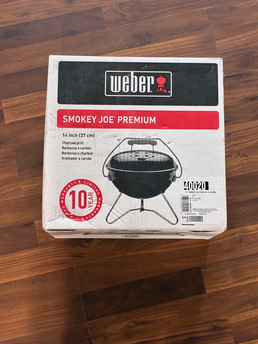Weber Smokey Joe Premium 14 inch Charcoal Grill - photo 3