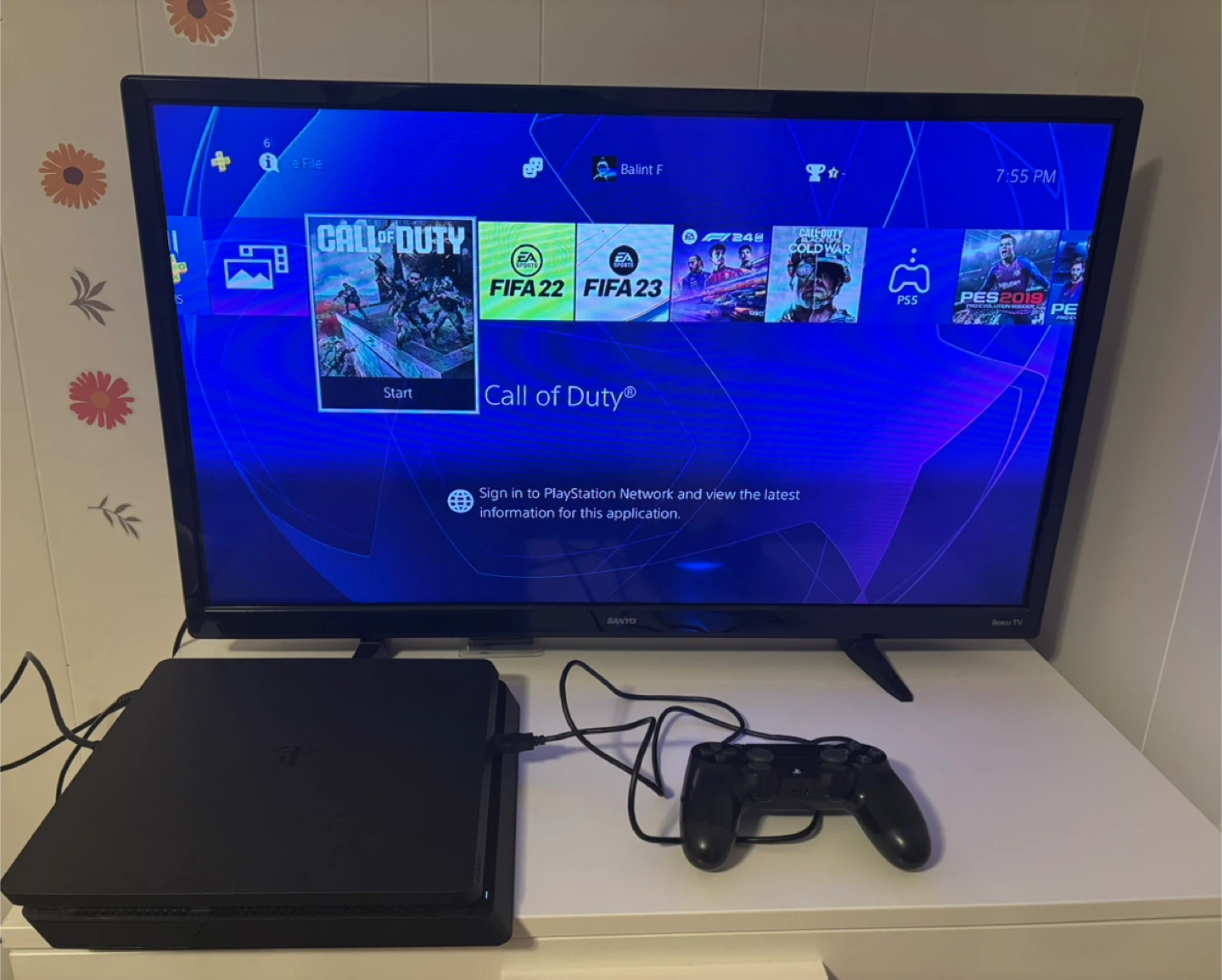 PlayStation 4 Slim Console with 2 Controllers - photo 5