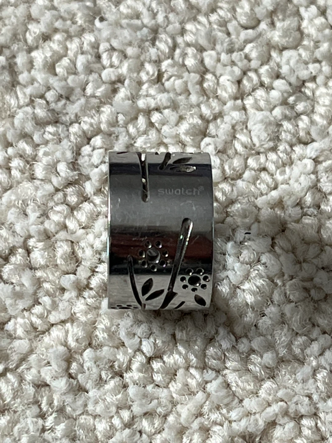 Swatch Stainless Steel Ring