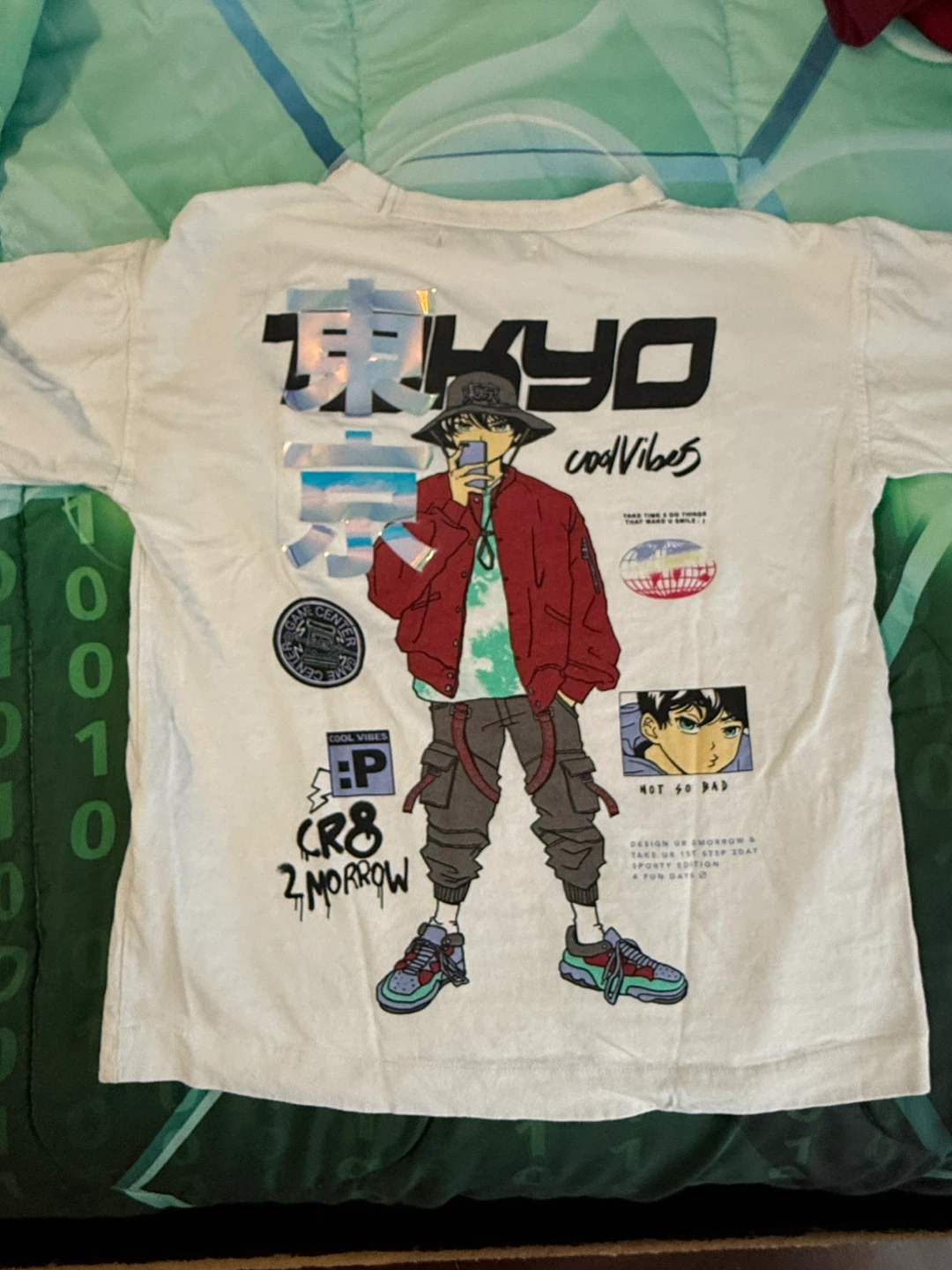 Zara Tokyo Cool Vibes Graphic T-Shirt - photo 2