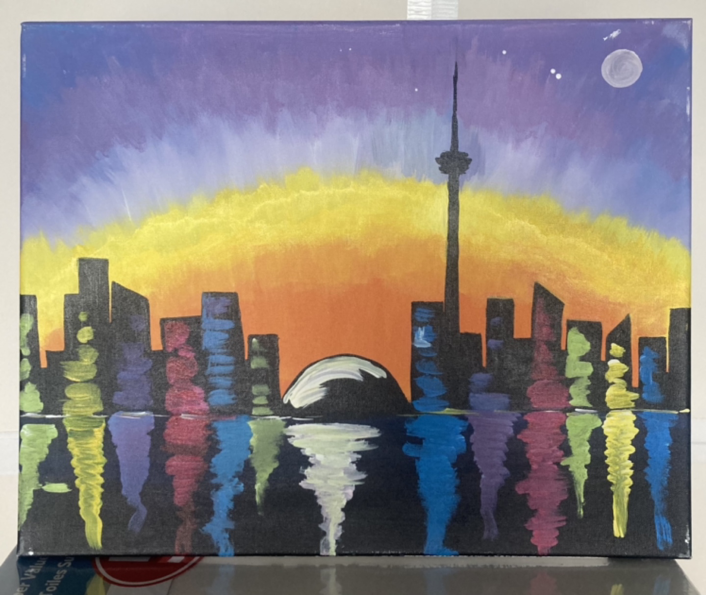 Toronto Skyline Painting