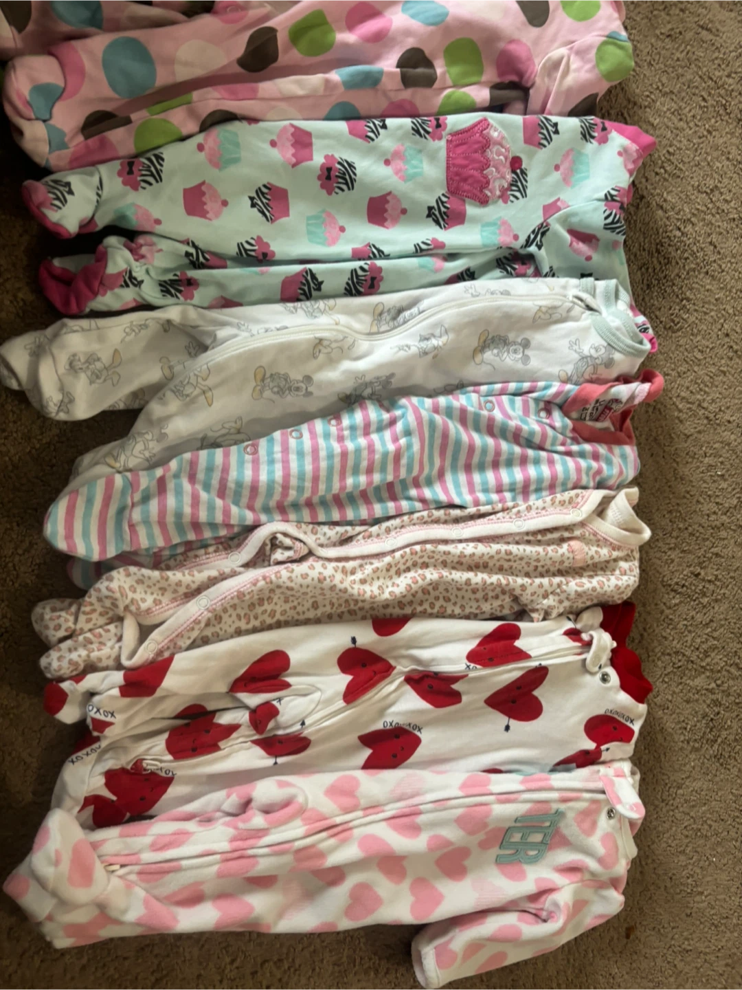 Baby Girl Clothes Lot - Sleepers, Dresses, Bodysuits - photo 2