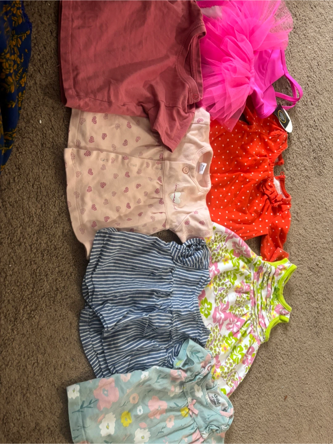 Baby Girl Clothes Lot - Sleepers, Dresses, Bodysuits - photo 4