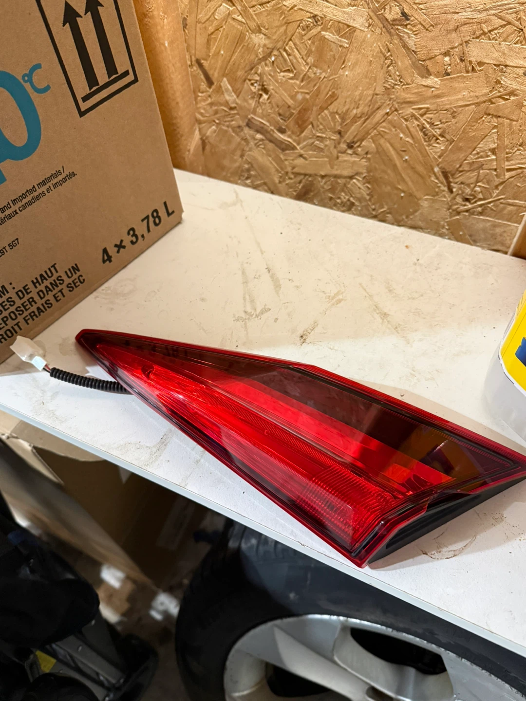 Brake lamp right side passenger