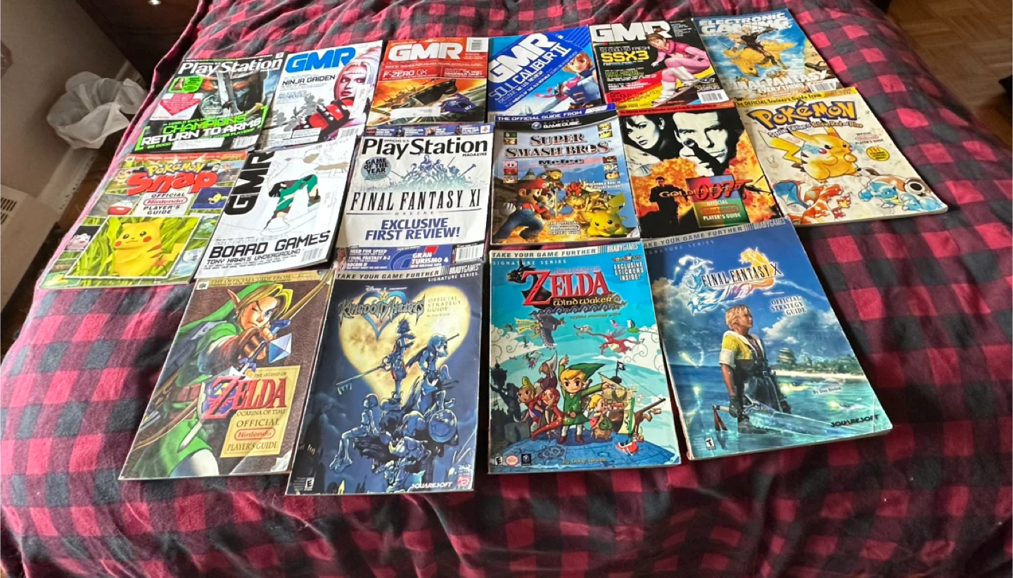 Strategy Guides/Gaming Magazines (See Details)