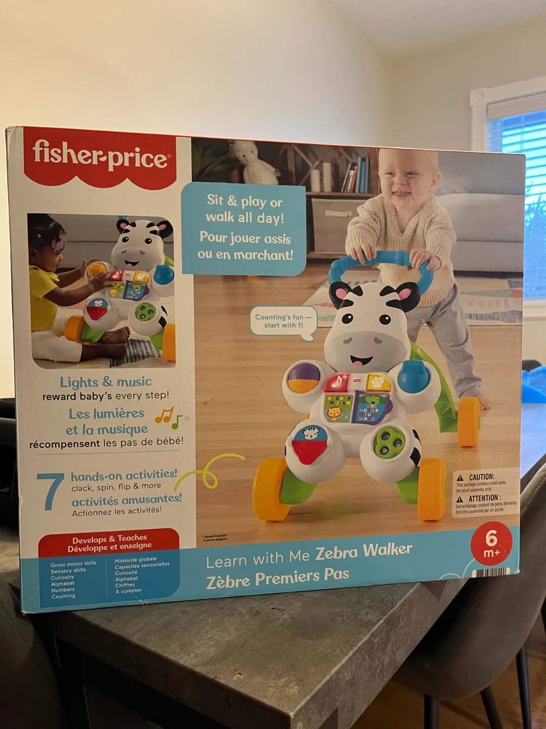 Fisher-Price Learn with Me Zebra Walker