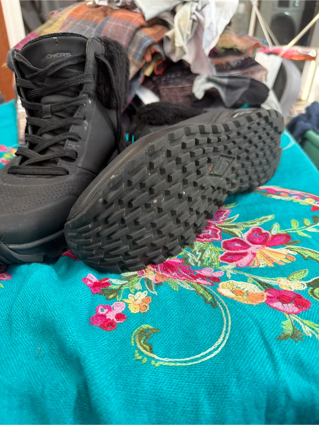 Skechers Black Fur Lined Winter Boots - photo 2