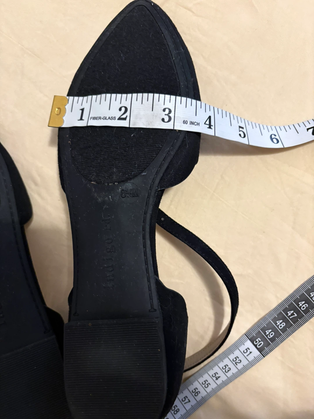 Indigo Rd. Black Suede Ballet Flats - Size 8.5M - photo 5