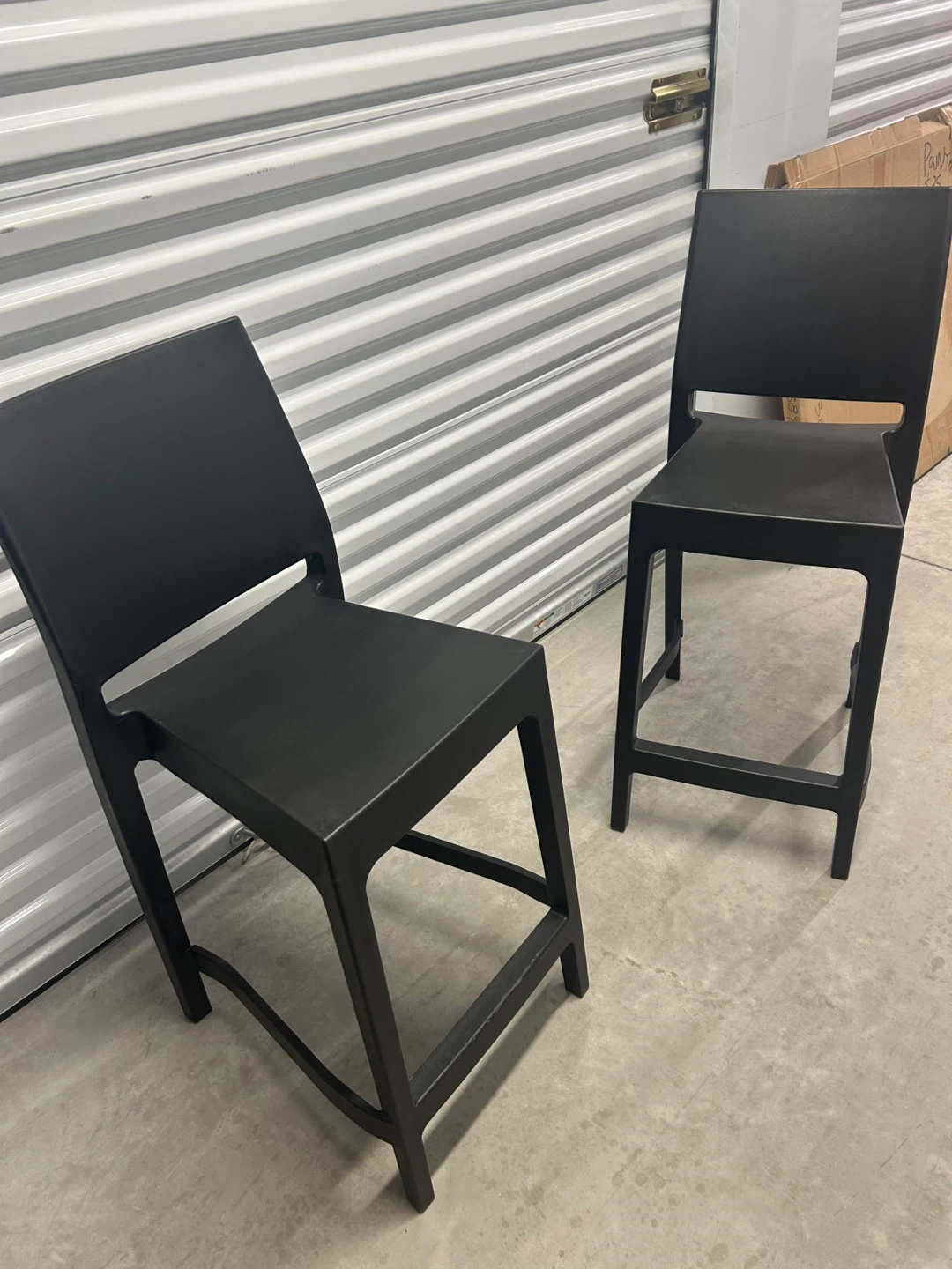New Pair of Black Bar Stools is $45 Each - photo 5
