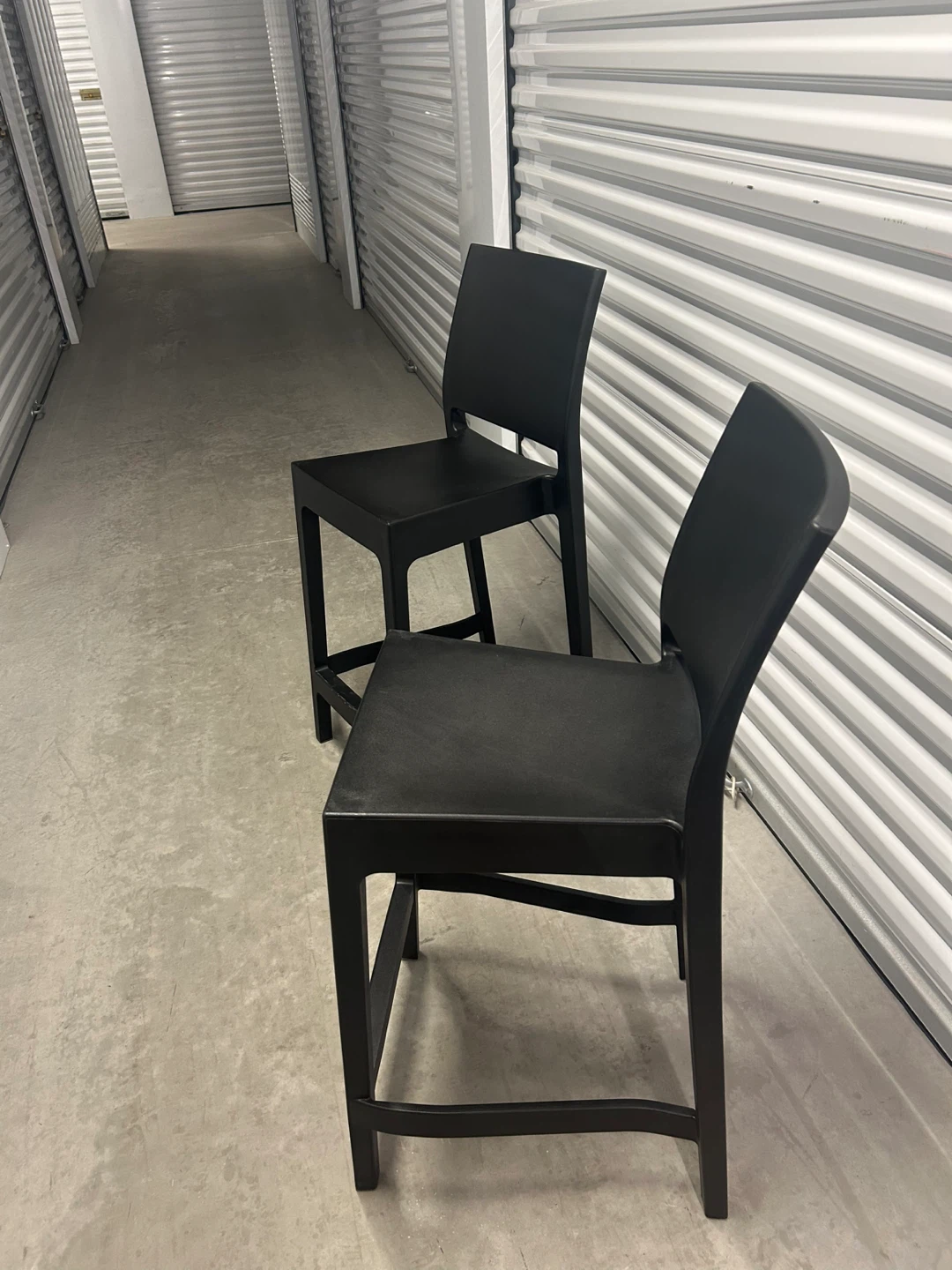 New Pair of Black Bar Stools is $45 Each