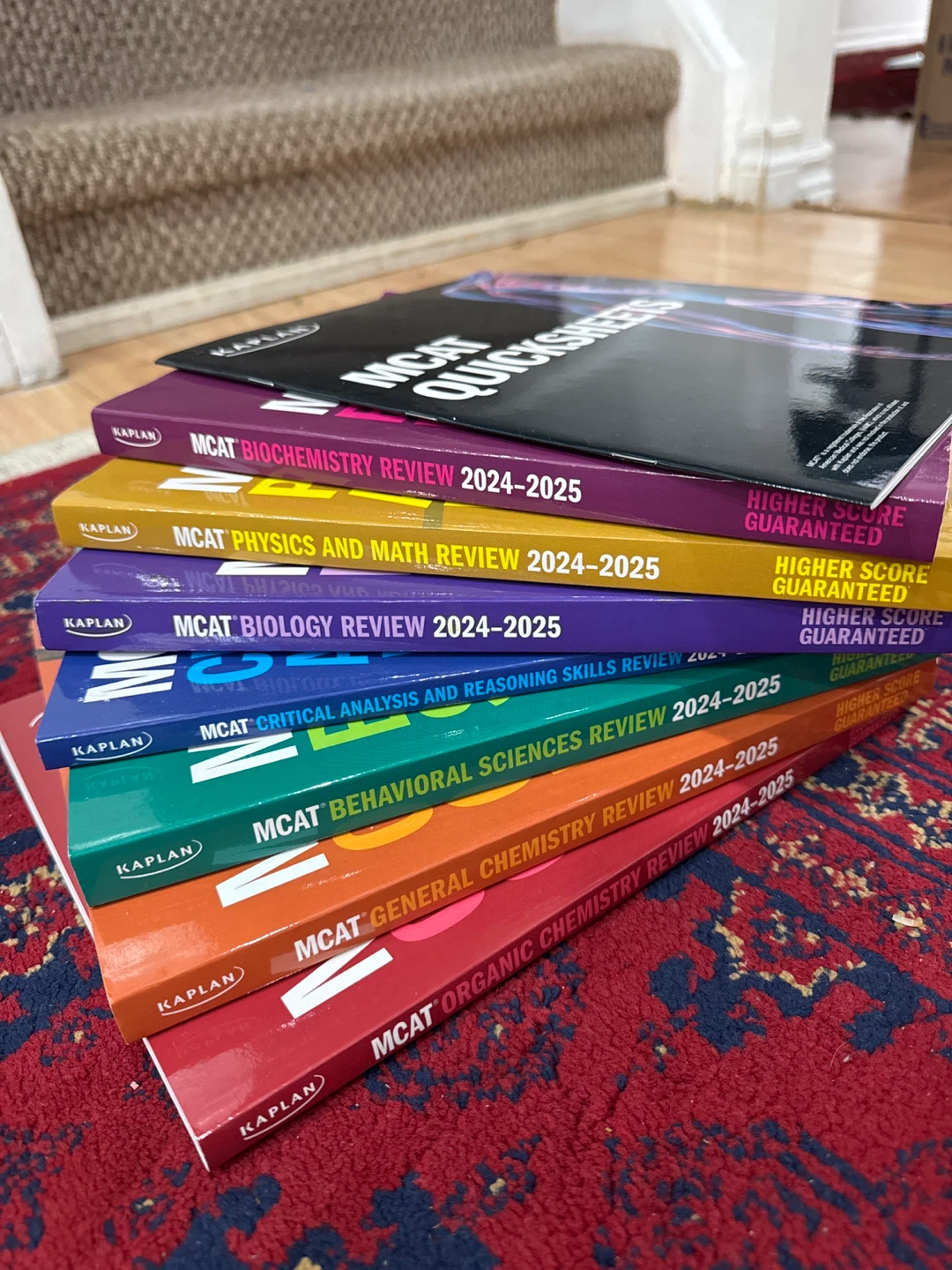 Kaplan MCAT Subject Review Books 2024-2025