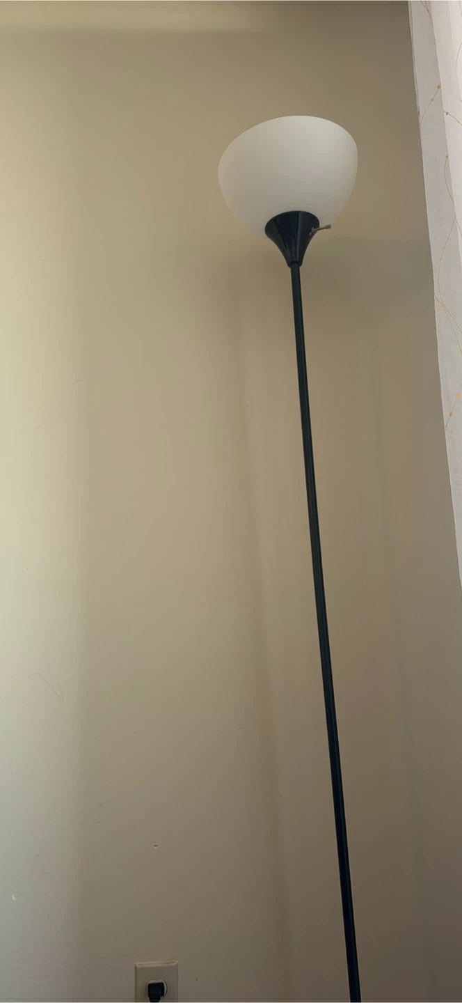 🥕 Mainstays Floor Lamp with 3-Way Turn Knob Switch - photo 2