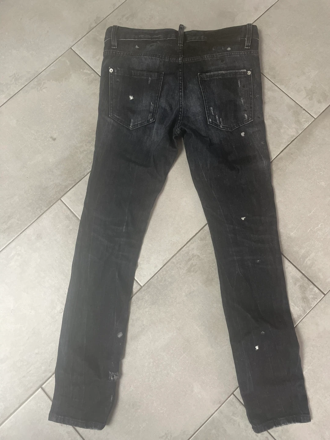 DSQUARED2 Cool Girl Jean Women's Size 38 Black Distressed Denim - photo 4