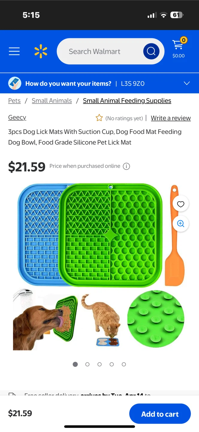 Green Dog Lick Mats With Suction Cups - photo 3