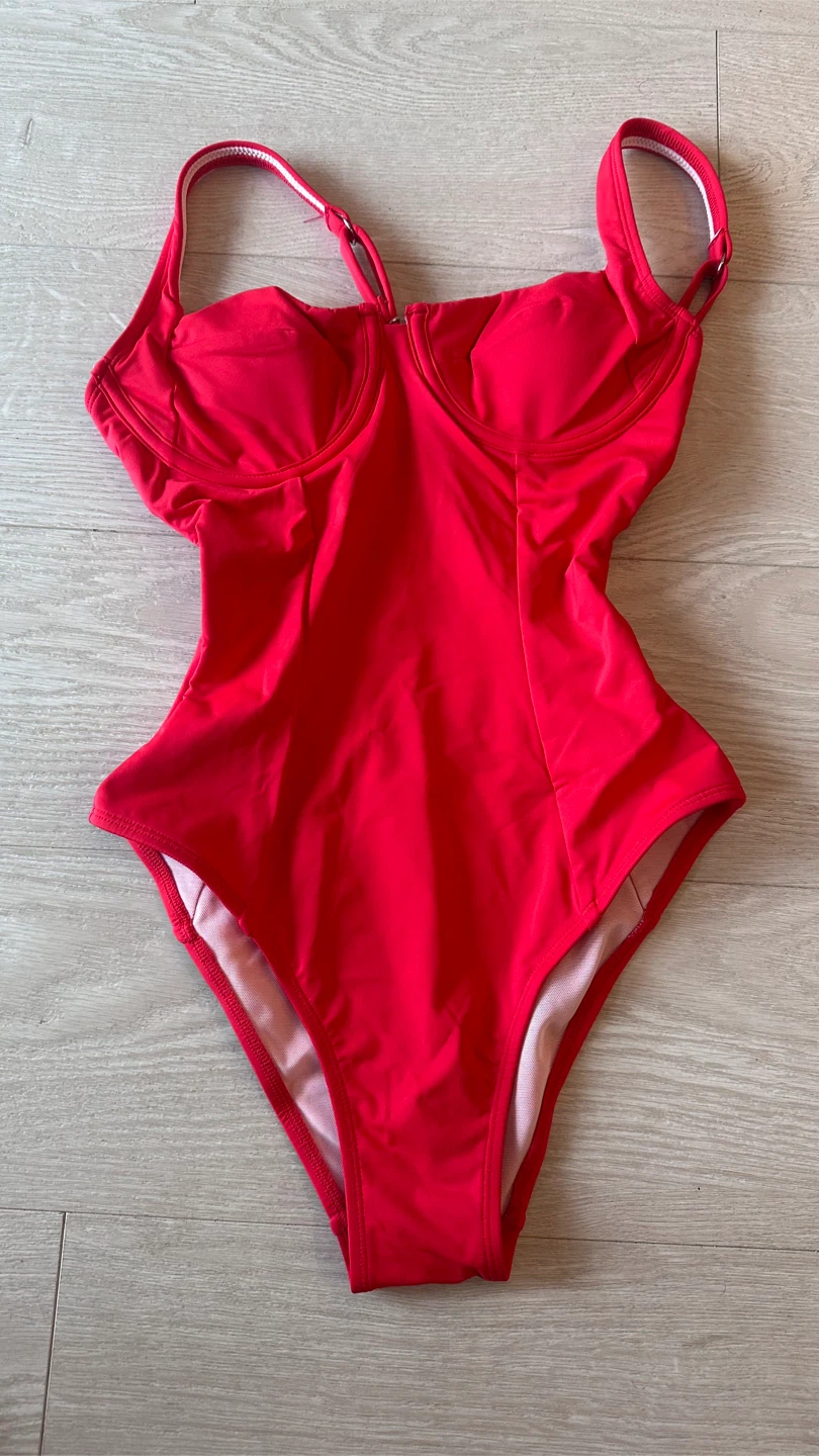Red One-Piece Swimsuit - Size XS - New
