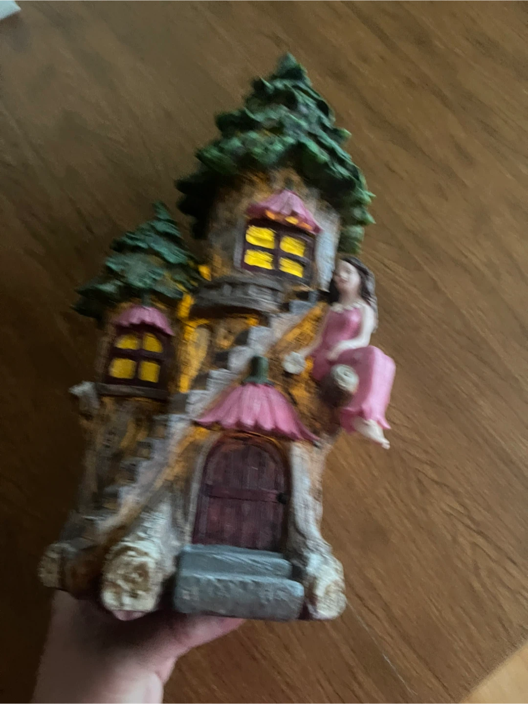 🥕 Fairy House Solar Light Garden Decor