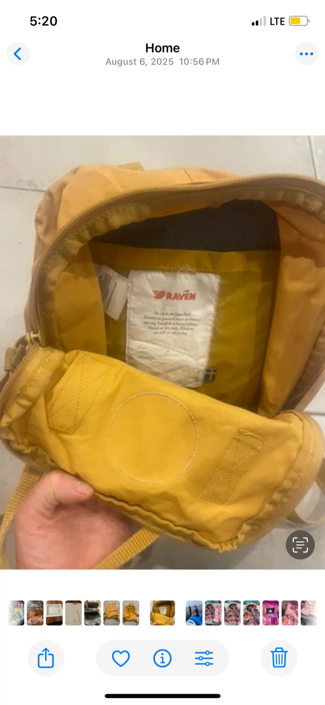 Fjällräven Kånken Backpack - Ochre - photo 3
