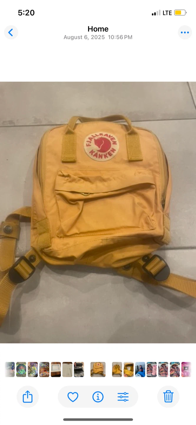 Fjällräven Kånken Backpack - Ochre