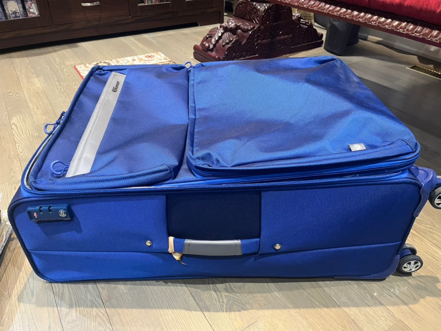 Blue Luggage 30” large Suitcase for travel - photo 3