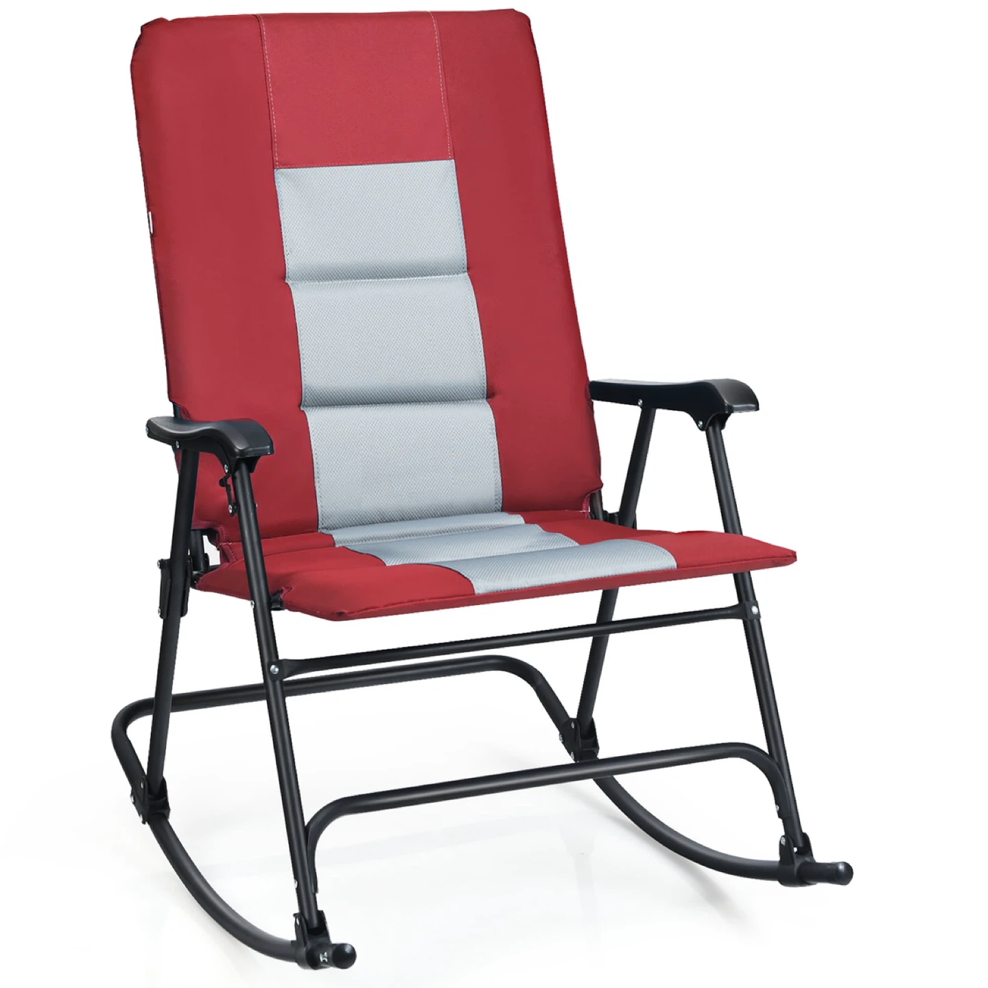 Foldable Rocking Padded Chair Portable Camping - photo 2