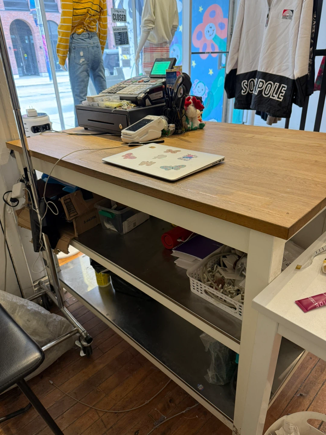 Wooden Counter Desk - photo 2