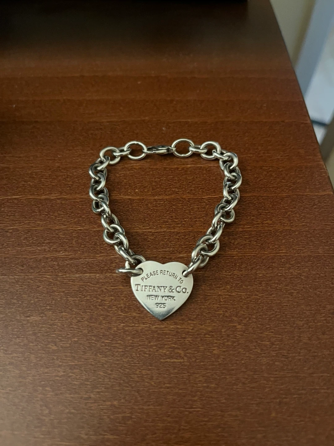 Tiffany & Co. Sterling Silver Heart Tag Bracelet - photo 2