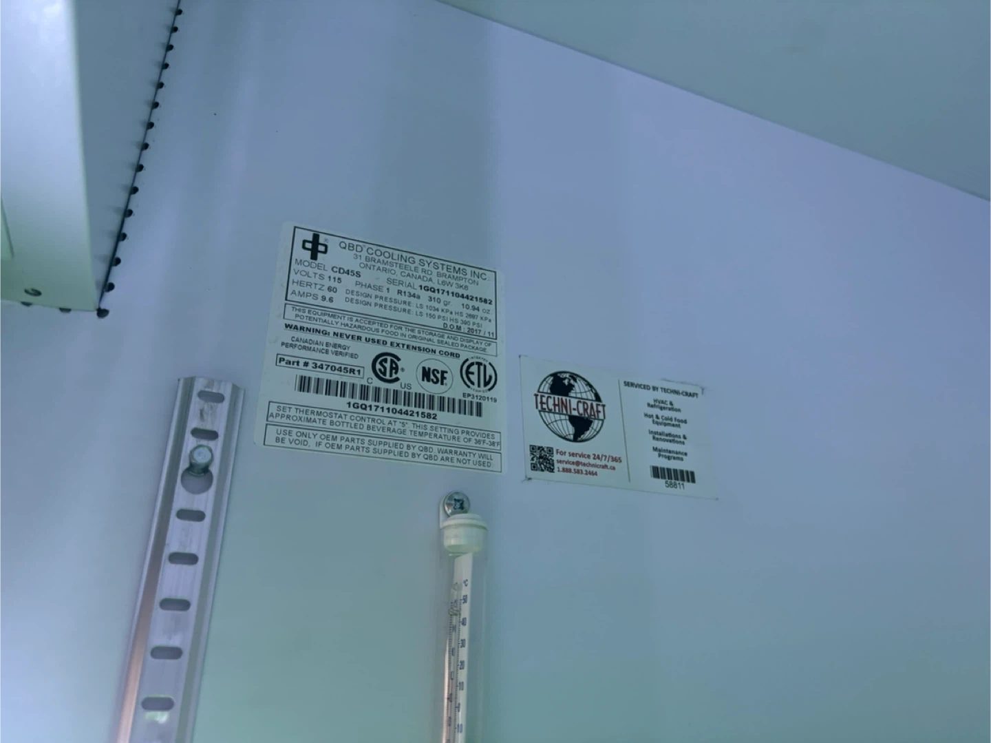 QBD Cooling Systems CD45S Commercial Refrigerator - photo 3