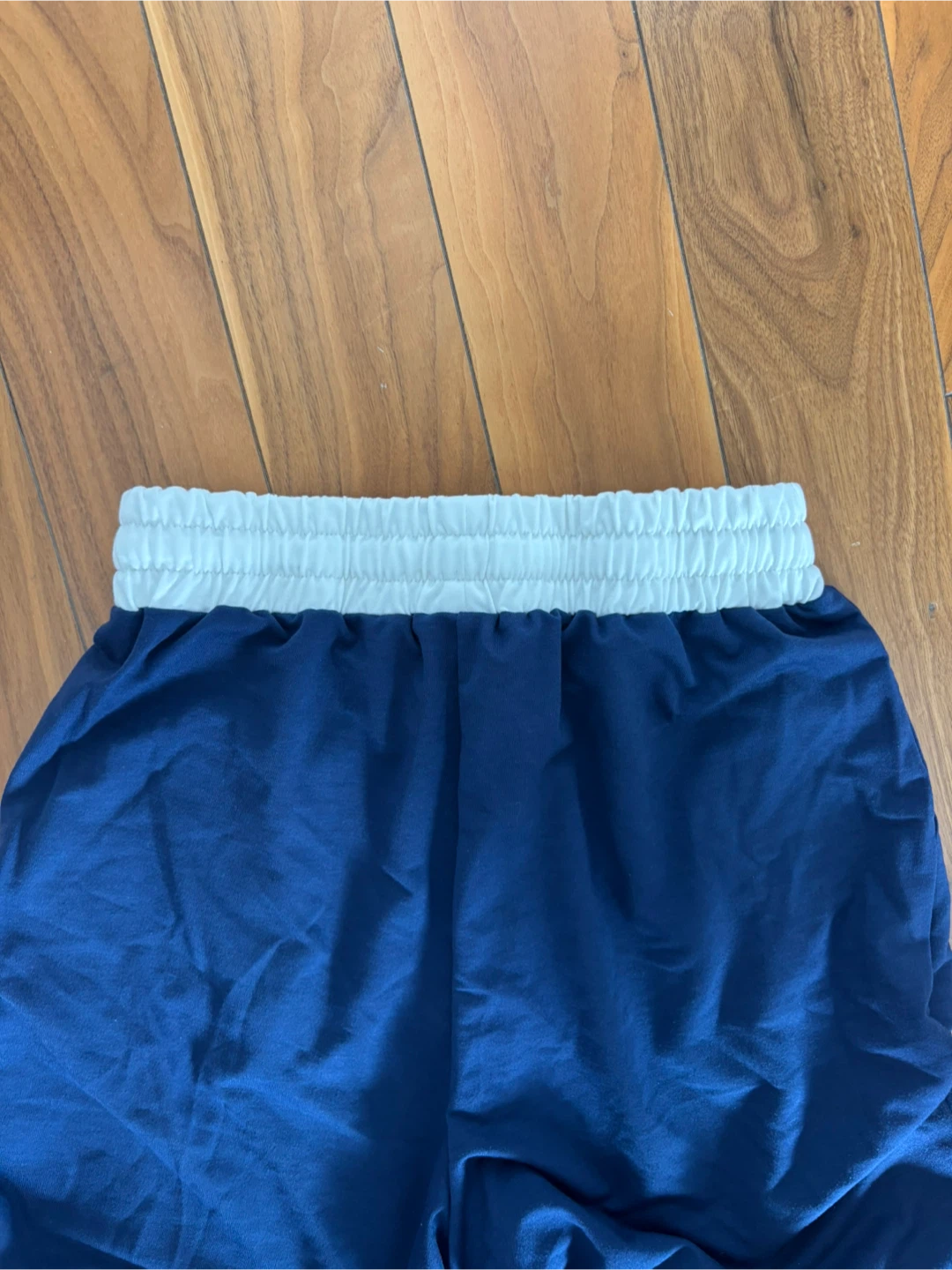 S Navy Wide Leg Sweatpants - photo 5