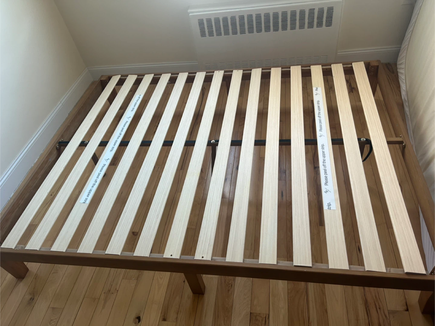 Wooden Bed Frame queen size (free) - photo 2