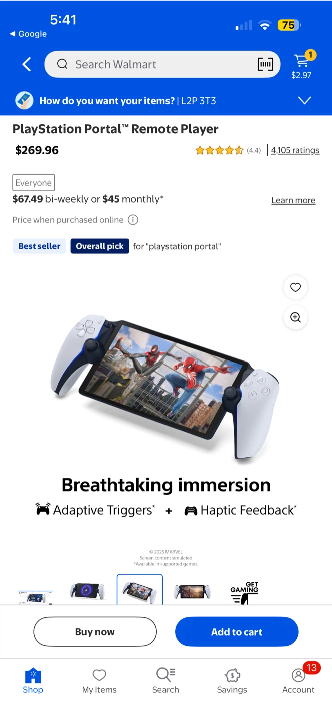 PlayStation Portal Remote Player for PS5