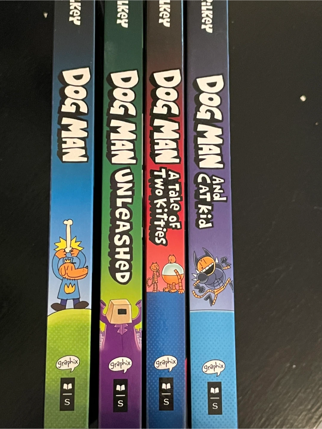 Dog Man Book Series by Dav Pilkey (4 Books)