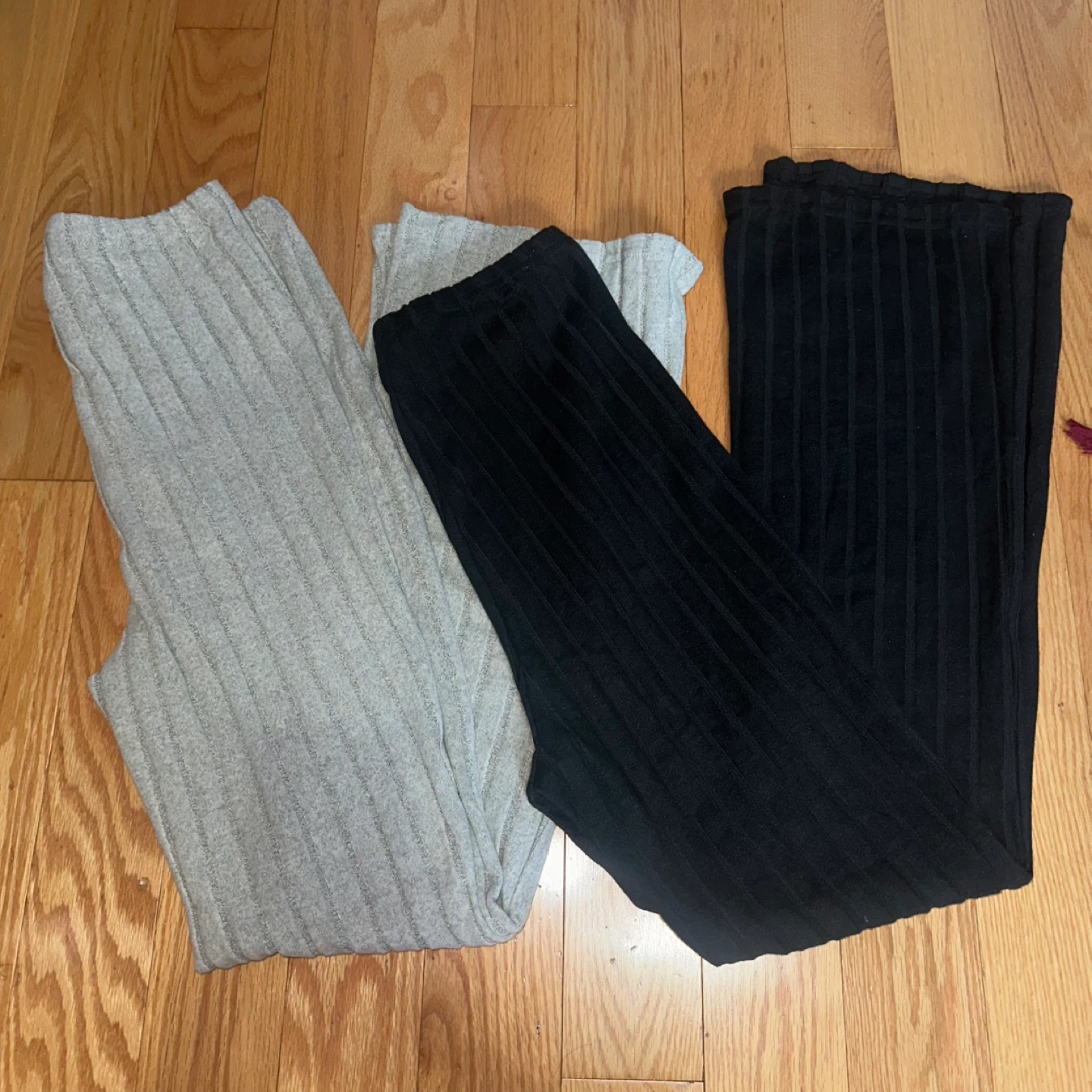 Ribbed Flare Pants S/M