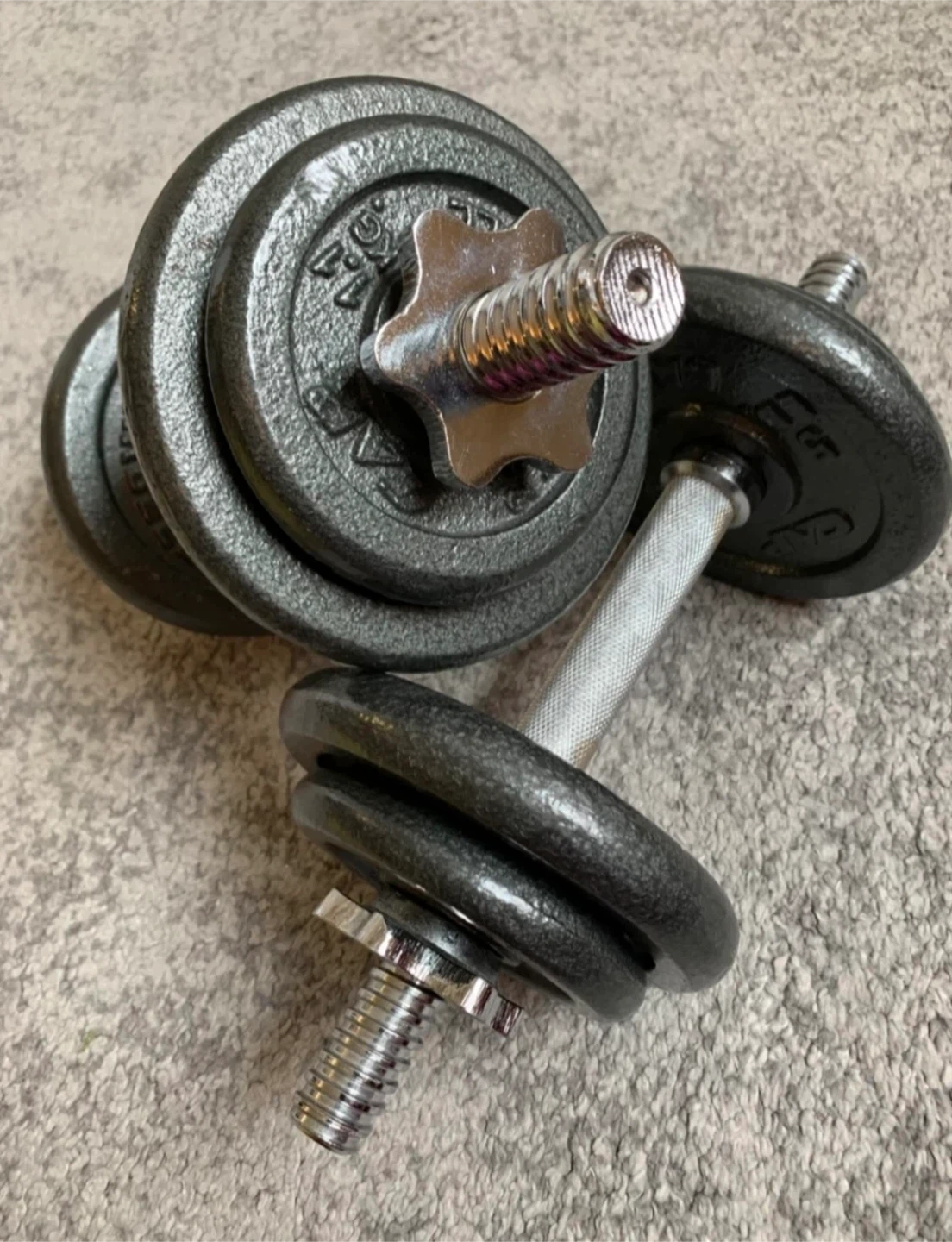 Adjustable Dumbbells Set CAP - photo 4