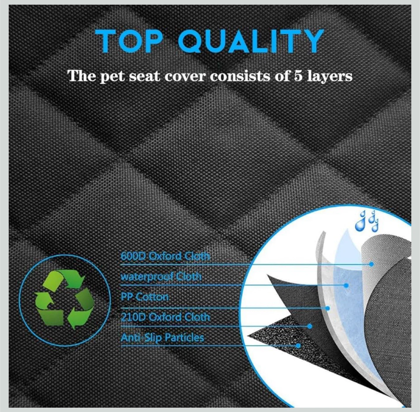 Pet Seat Cover for vehicles - photo 3