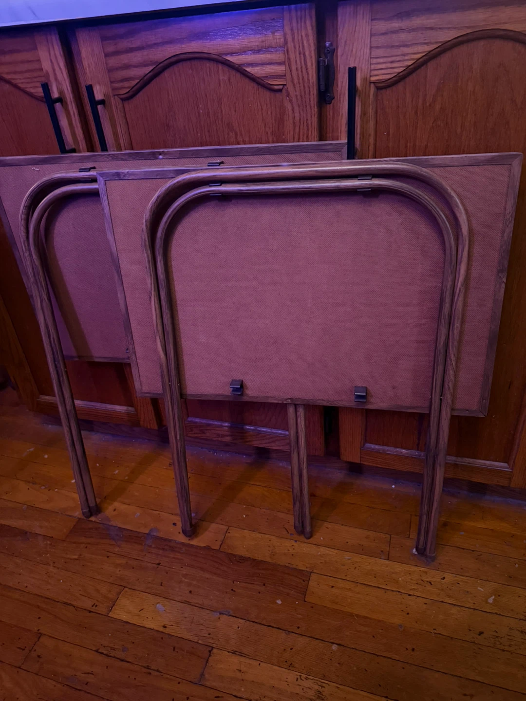 Vintage Folding TV Trays - photo 2