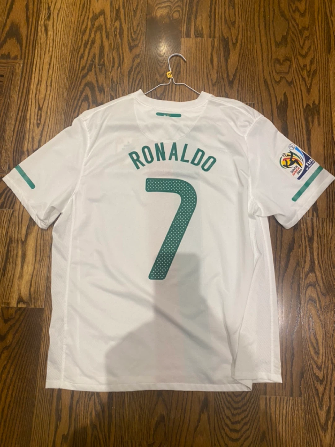Cristiano Ronaldo Portugal Nike Jersey 2010 World Cup retro - photo 2