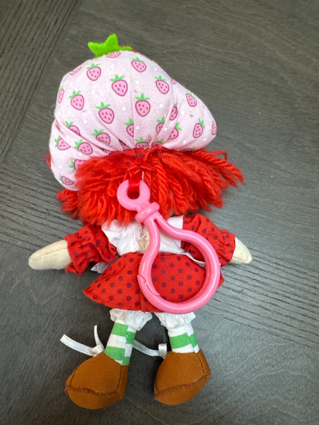 Strawberry Shortcake Plush Toy with Clip - photo 2
