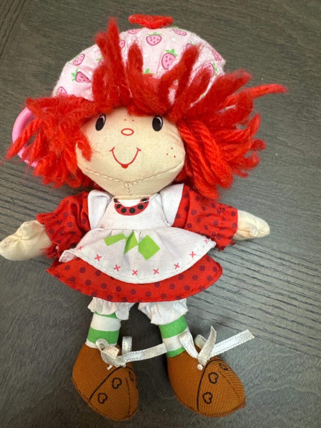 Strawberry Shortcake Plush Toy with Clip
