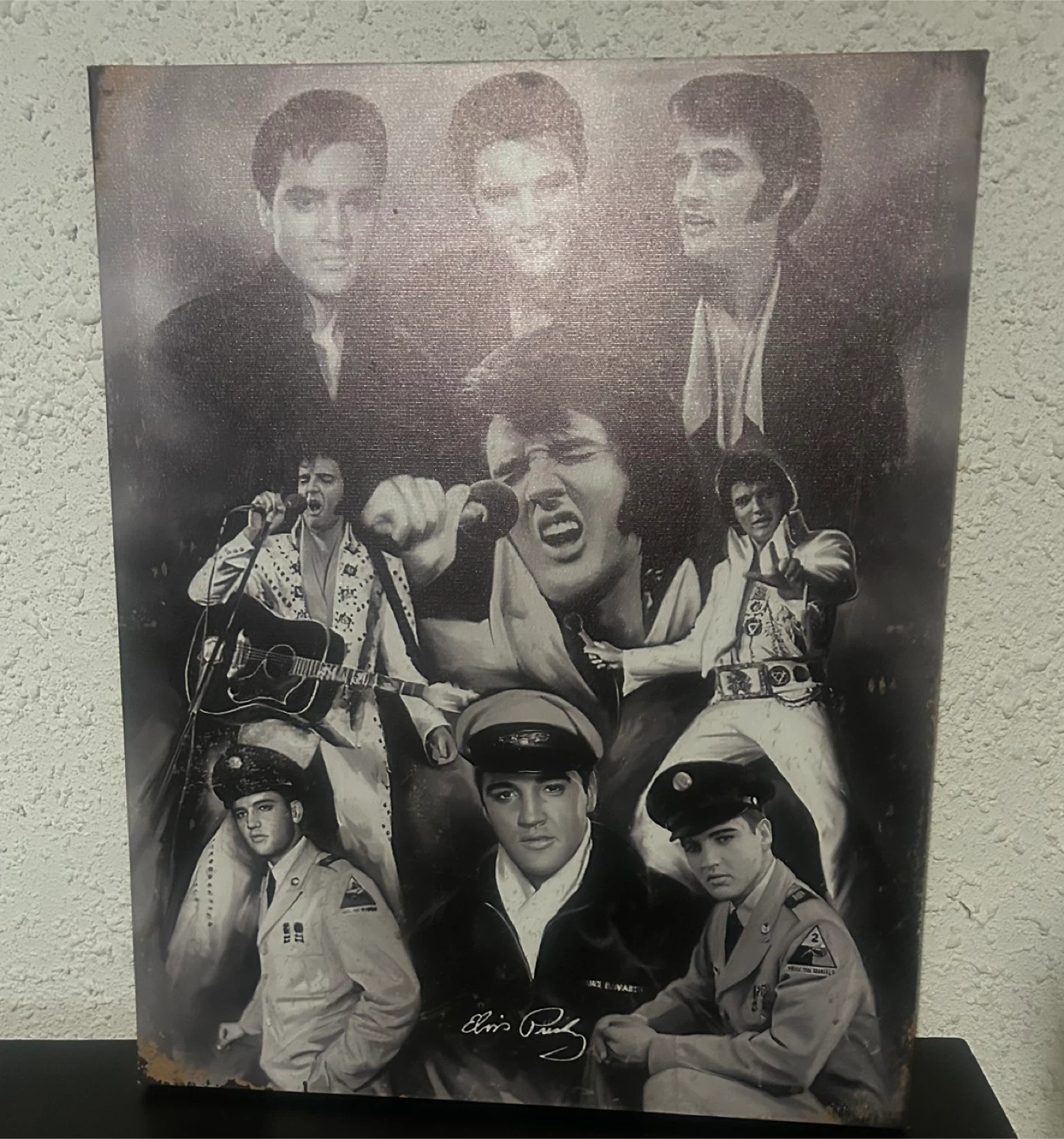 Elvis Presley Collage Wall Art