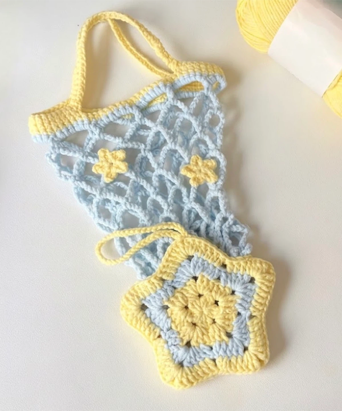 Handmade Crochet Cup Holder / Accessory (Customizable) - photo 4