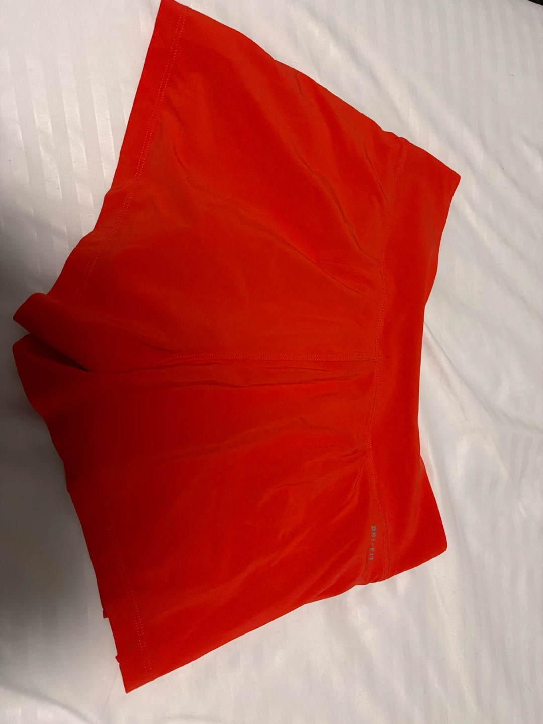 Nike Dri-FIT Orange Athletic Shorts - Size S - photo 2